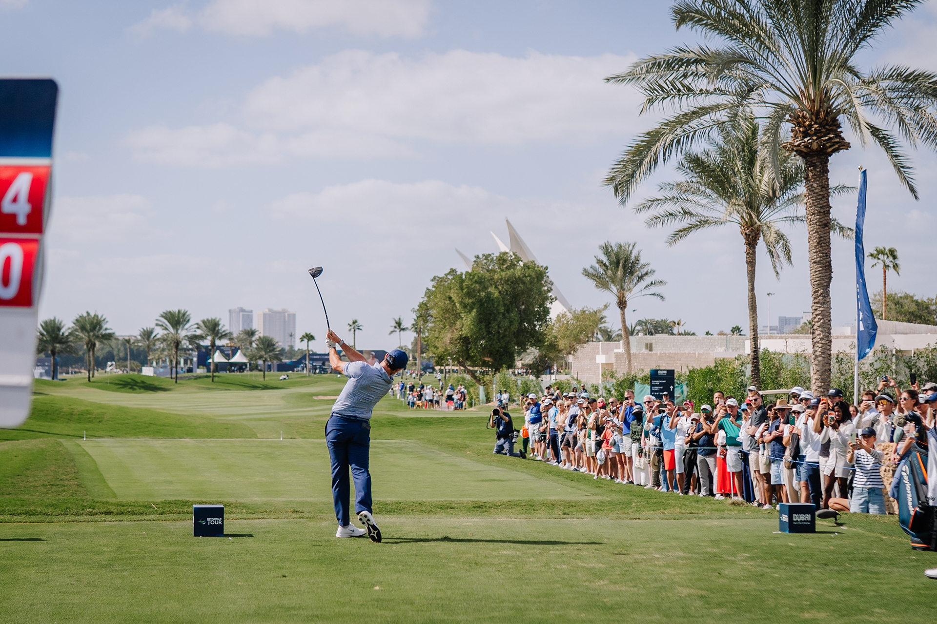 Dubai,,united,arab,emirates, ,january,16,,2026:,golfer,is
