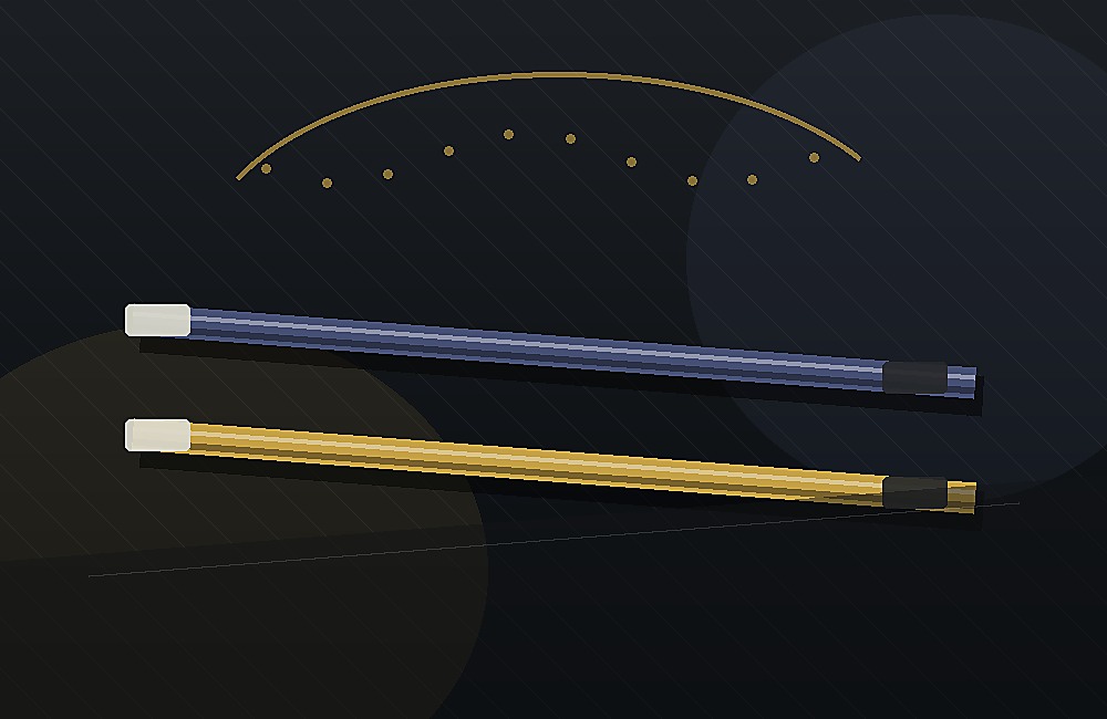Tour AD DI and Tour AD VF wood shaft profile comparison