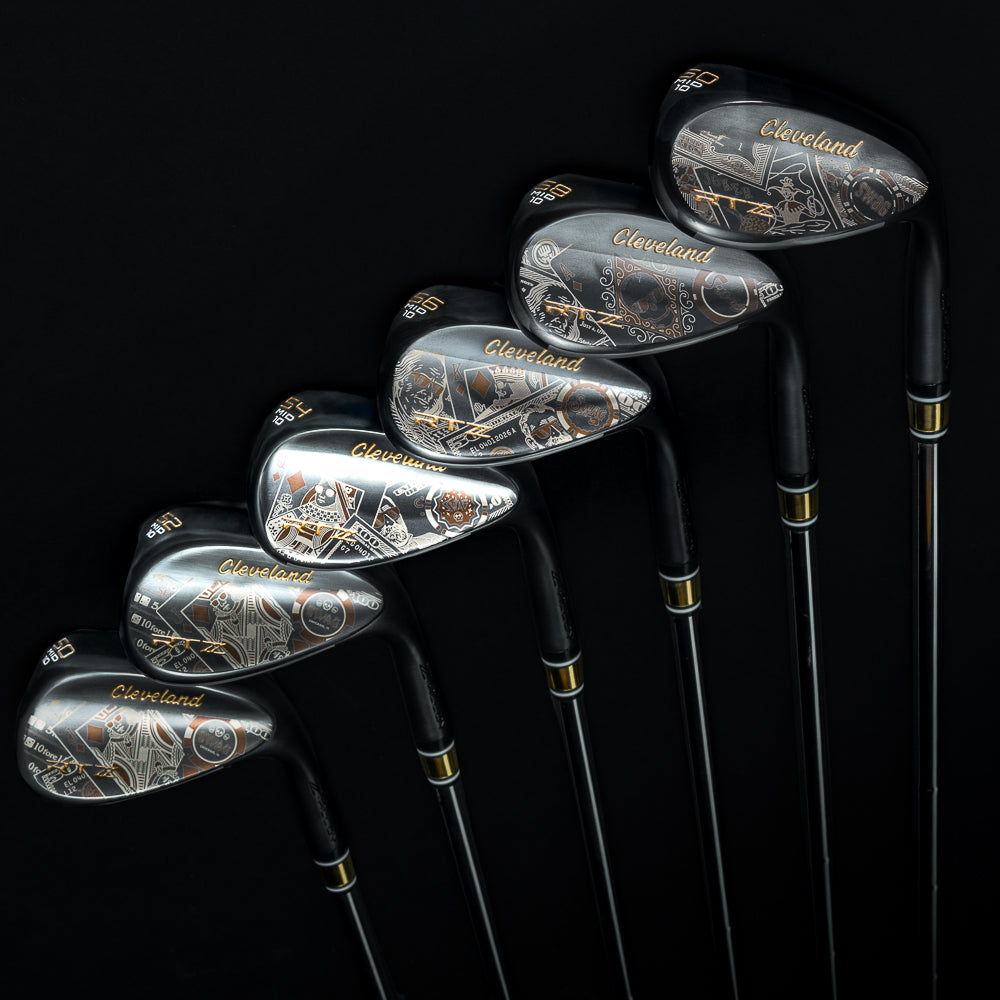 Cleveland x SWAG RTZ Black Satin Gambling Edition wedges