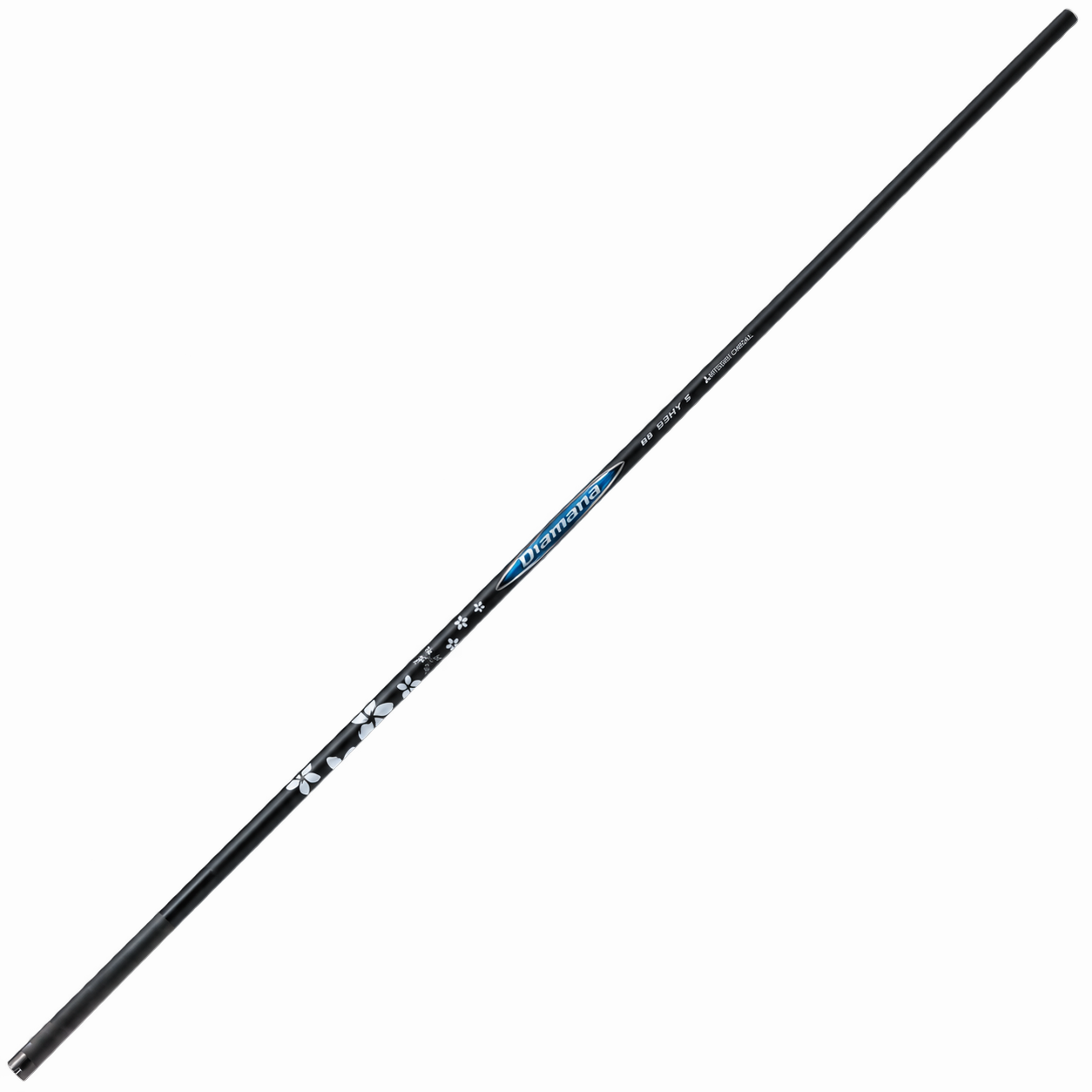 Mitsubishi Diamana BB Hybrid golf shaft shown diagonally