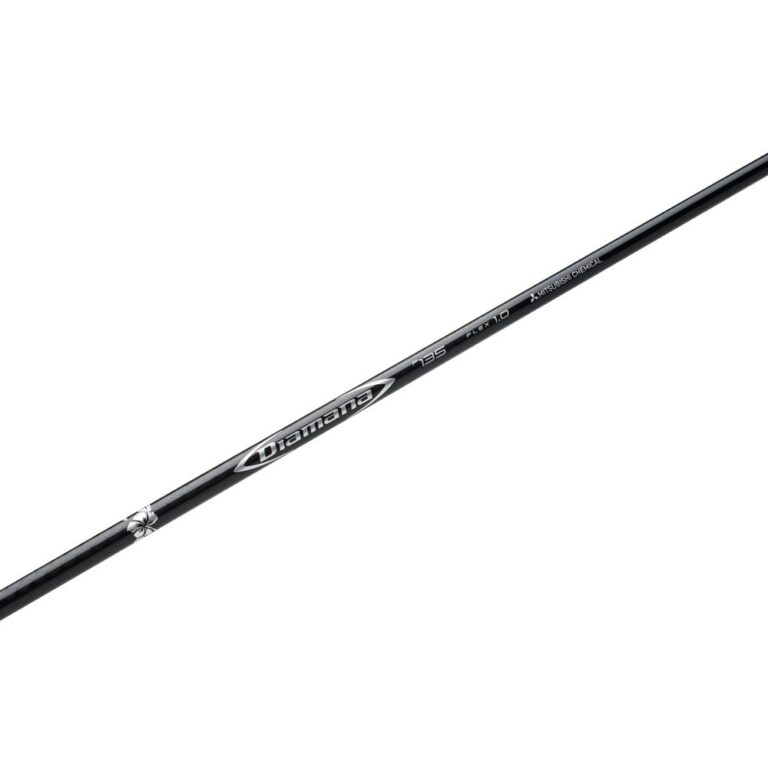 Mitsubishi Diamana graphite putter shaft shown full length